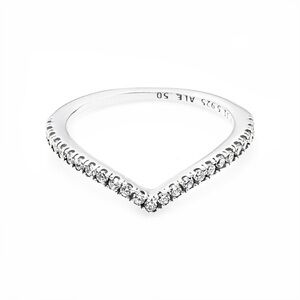 PANDORA 925 sterling silver brand new Silver Diamond Accent Ring